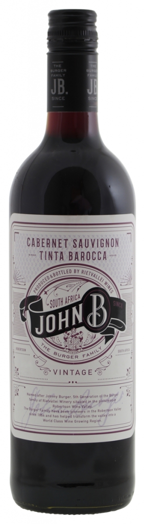 John B. Cabernet Tinta Barocca Zuid-Afrika